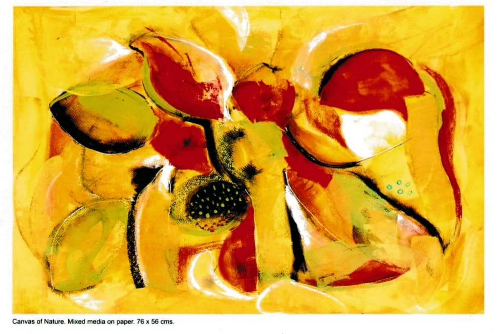 Canvas of Nature painting